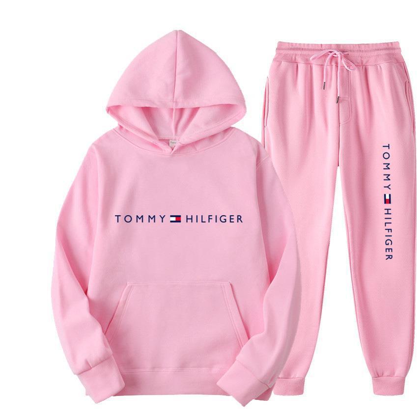 Tuta Uomo Felpa con Cappuccio e Pantaloni – Streetwear Stampato