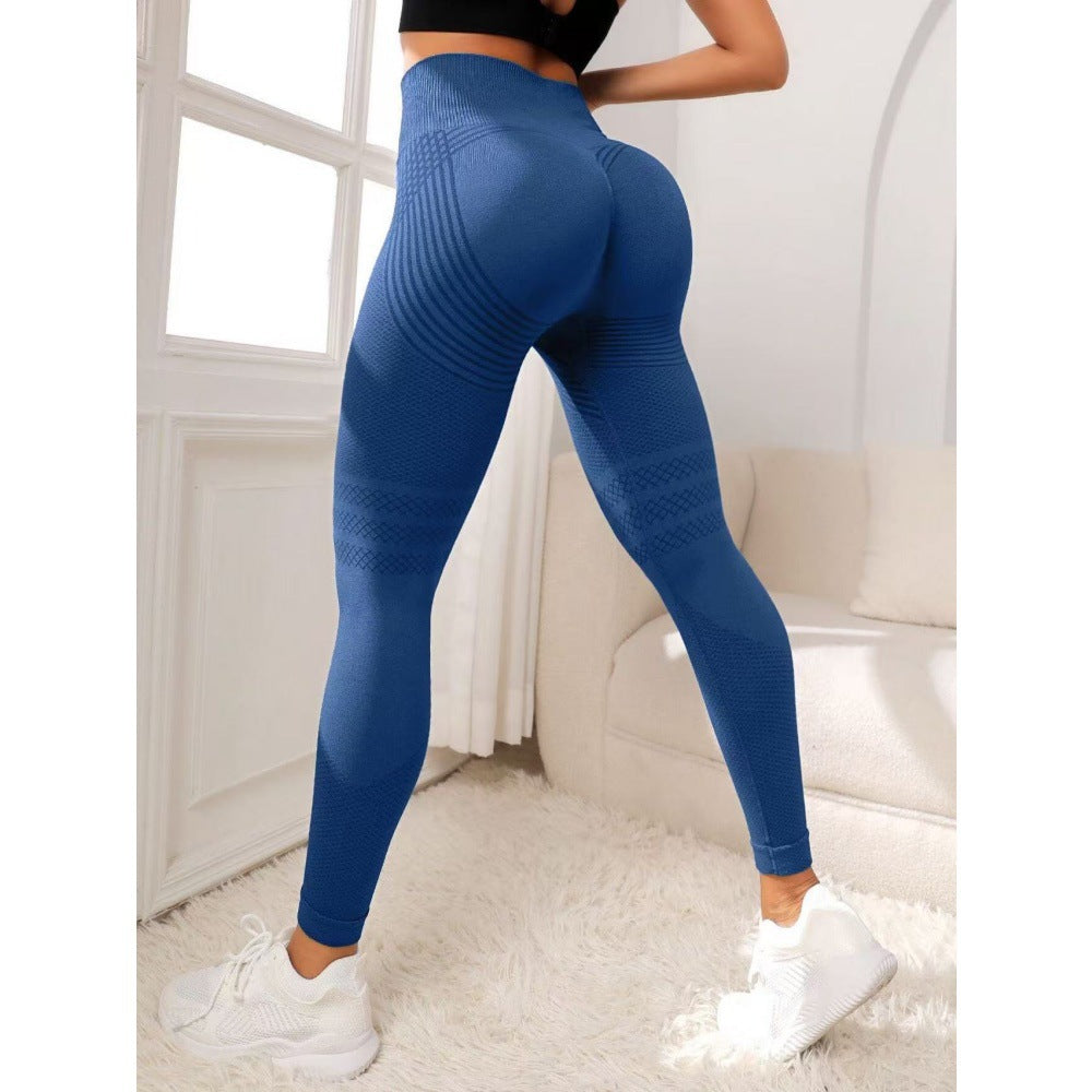 High waisted and high stretch yoga pants